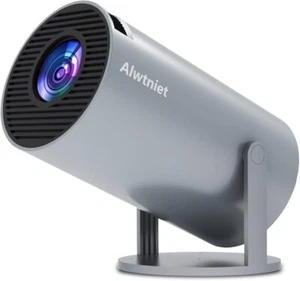 Alwtniet Mini proiettore LCD Projector HY300 M - per telefono e PC - Grigio - Photo 1/11