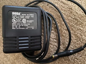 SEGA GENESIS MODEL MK 2103 CLASS 2 POWER SUPPLY FOR USE WITH VIDEO GAME - Picture 1 of 3