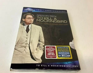 2012 To Kill a Mockingbird 50th Anniversary Edition DVD Gregory Peck New Sealed - Picture 1 of 3