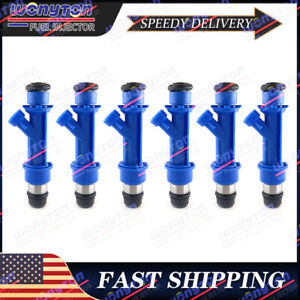 Set of 6 Upgrade 8-Hole Fuel injectors For Buick GMC Isuzu Chevy Oldsmobile 4.2L