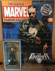 EAGLEMOSS CLASSIC MARVEL FIGURINE COLLECTION - ISSUE 19 THE PUNISHER - NEW - Picture 1 of 1