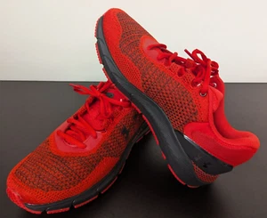 Under Armour Hombres Intake 6 HOVR Zapatos para Correr Rojo Negro Tenis Talla 10 - Nuevos - Imagen 1 de 7