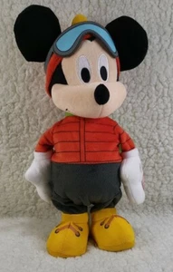 Just Play Disney Mickey Mouse Skiing Winter Plush(Xmas)Musical Toy - Picture 1 of 6