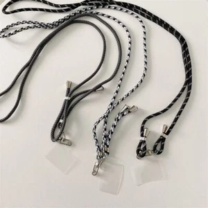 Cross Body Style Colorful Mobile Phone Lanyard Polyester Phone Case Rope - Photo 1 sur 13