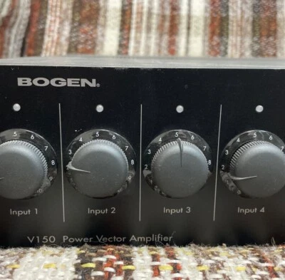 Bogen V150 Power Vector Modular Input Amplifier 150W VG - Image 1 of 4