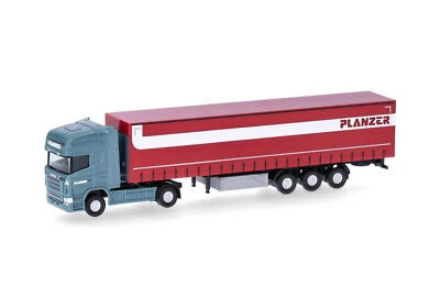 HERPA - SCANIA R TL 4x2 con rimorchio a 3 assi PLANZER - 1/160 - HER066860 - Immagine 1 di 4