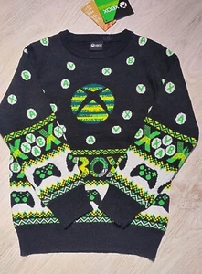 Xbox Strickpullover für Jungen | Gaming Liebhaber Geschenk | verschiedene Größen - Bild 1 von 4