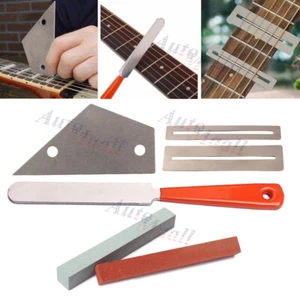 Guitar Repair Tool Fret Crowning Luthier File Guard Leveling Grinding Tool Kits - Picture 1 of 12