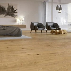 PARKETT LANDHAUSDIELE EICHE RAVENNA ROHHOLZOPTIK ENDGEÖLT, GEBÜRSTET CLICK G5 - Bild 1 von 11