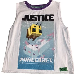 Justice Minecraft Youth Tank size L (12/14) - Picture 1 of 5