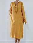 100% Silk Tunic Genuine Vintage Made In India Size Medium Stunning Lace Detail
