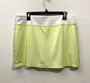 Grand Slam Performance Womens Skirt Skort UPF 50 Golf Tennis Sharp Green L/G - Picture 1 of 9