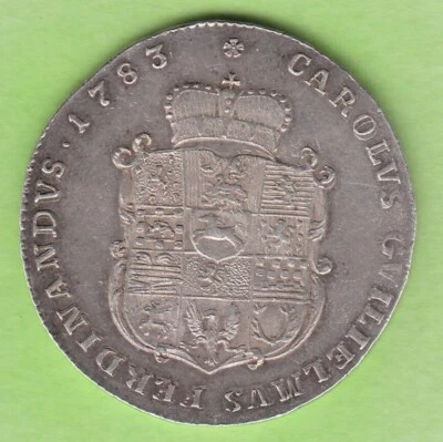 Braunschweig-Wolfenbüttel 24 Mariengroschen 1783 Pretty Rare NSWLEIPZIG - Image 1 of 2