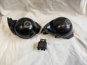 Tromba Clacson Auto Bosch HO/ESA 12 A1/2 Lancia Alfa Romeo Mercedes Horn Relè - Imagen 1 de 7