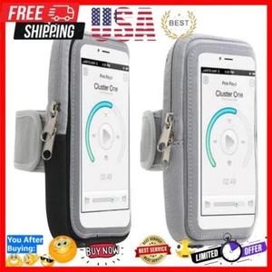 Waterproof Sports Cell Phone Holder Arm Bag Men Women Universal Running Arm Case - Zdjęcie 1 z 18