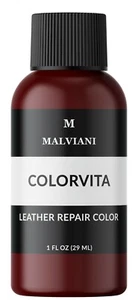 Leather Color Restorer Red Burgundy - Repair Furniture Couch Car Seat Sofa Purse - Picture 1 of 6