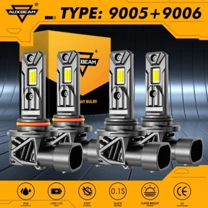 For Chevy Tahoe Silverado C10 C/K 1500 1994-1998 AUXBEAM LED Headlight 9005 9006 - Picture 1 of 12