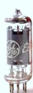 12CX6 TUBE GE NIB TESTED & BOXED VINTAGE COMMERCIAL SURPLUS - Picture 1 of 3