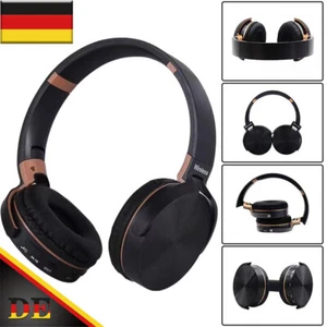 Słuchawki Bluetooth Over Ear Bezprzewodowy stereo Bezprzewodowy zestaw słuchawkowy Headhorer Składany - Zdjęcie 1 z 12