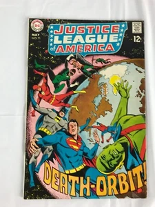 1969 DC Comics Justice League Of America #71 "Death Orbit!" - Picture 1 of 8