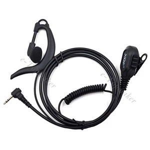 1 Pin Clip Ear Earpiece Headset Mic for Motorola Talkabout Radio Walkie Talkie - Picture 1 of 8
