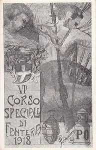 A8264) WW1 SCUOLA MILITARE DI MODENA 1918, VI CORSO SPECIALE DI FANTERIA. - Picture 1 of 1