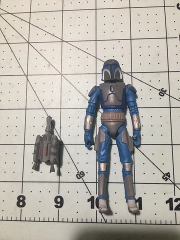 Hasbro 3.75" Death Watch Mandalorian Warrior with card Star Wars The Clone Wars Cover