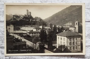 AK Bellinzona Castello d'Uri Burg Tessin Architektur Ansichtskarte Vintage alt - Picture 1 of 2