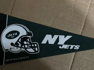 New York Jets mini football pennant 9 x 4" - Picture 1 of 5