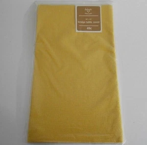 Papel de sobremesa Ambassador Bridge vintage 44" x 44" amarillo-oro nuevo stock antiguo - Imagen 1 de 5