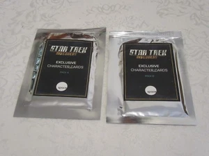 Star Trek Discovery Exclusive Character Cards Packs A & B Fan Expo 2017 SDCC NYC - Picture 1 of 11