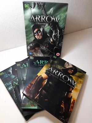 Arrow - Complete Seasons 1-4 - DVD Region 2 - Image 1 of 4