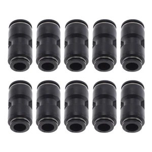 Conector Aire 5/8"x1/2" Reductor 10pcs Negro Plateado Para Vehiculos - Imagen 1 de 7