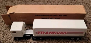 Ertl Kenworth Coe Semi Tractor Trailer Truck 1:48 Pressed Steel TRANSVAN NEW - Picture 1 of 7