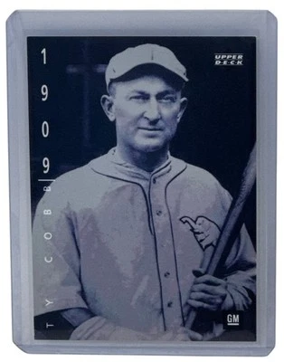 Tarjeta de béisbol Ty Cobb 1994 Upper Deck GM The American Epic 1909 Detroit Tigers 3 Foto 1 de 2