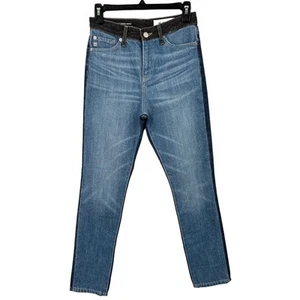 AG Adriano Goldschmeid jeans Sophia High Waist ankle slim straight leg size 25 - Picture 1 of 6