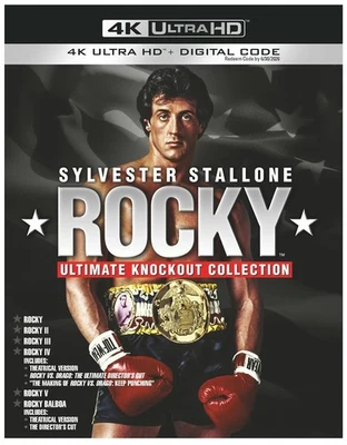 Rocky 6-Film Collection 4K UHD Blu-ray  NEW Foto 1 de 4