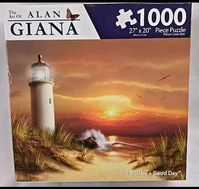 It Will Be a Good Day 1000 Piezas Puzzle El Arte de Alan Giana Nuevo Foto 1 de 4