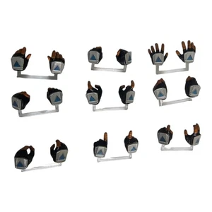 STAR WARS SH FIGUARTS MANDALORIAN 9 SETS OF HANDS 1:12 SCALE FOR 6 INCH FIGURE  - Picture 1 of 1
