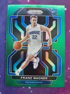 2021-22 Panini Prizm Franz Wagner Green Prizm RC Rookie #310 Orlando Magic - Bild 1 von 2