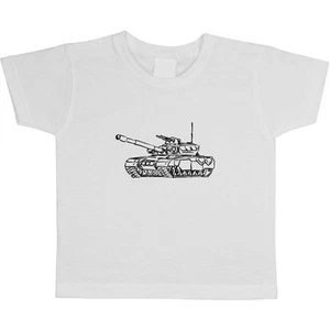 'Army Tank' Children's / Kid's Cotton T-Shirts (TS025450) - Picture 1 of 9