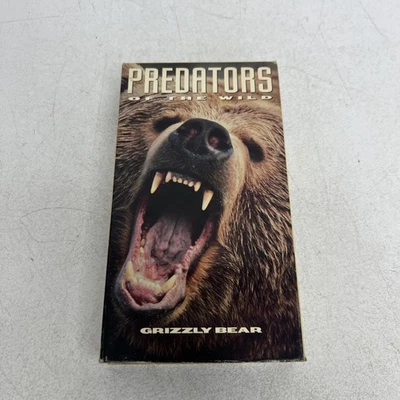 Predators Of The Wild: Grizzly Bear VHS- 1992 - Image 1 of 4