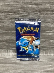 Nuevo Juego Base Pokémon Sellado de Fábrica Booster Obra de Arte Blastoise Española 1999 WOTC - Imagen 1 de 18