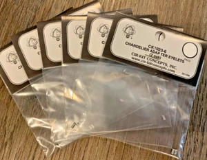 Vtg LOT 6 Sets CIR-KIT Concepts #CK1023-6 Chandelier Adapter Eyelets (12 TOTAL) - Picture 1 of 3