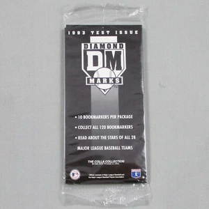 1993 DIAMOND MARKS TEST SERIES COLLA BASEBALL COLLECTION SEALED 10-CARD PACK - Picture 1 of 2