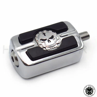 Clavija de cambio de palanca de cambios cromada para motocicleta Harley Davidson Softail Springer Foto 1 de 4