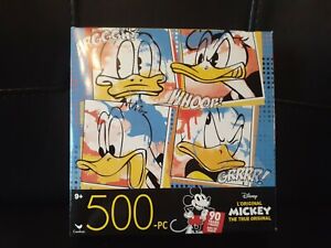 Disney Mickey The True Original Donald Duck 500 Pc. Jigsaw Puzzle 11 In X 14 In