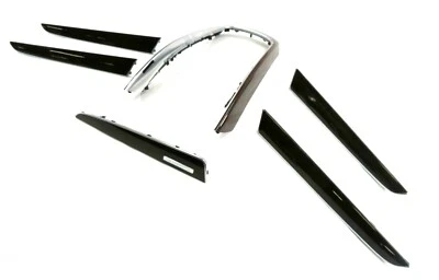 Audi Q5 2010 (B8 8R) consola de puerta de tablero (grano de madera de nogal rebabas) juego de molduras-6 Foto 1 de 4