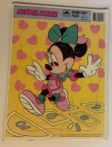 Minnie Mouse Frame-Tray Puzzle Golden - Picture 1 of 1
