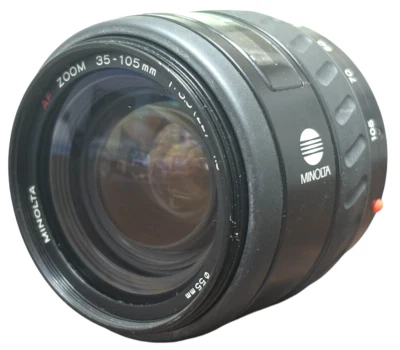 Excellent+++++ Minolta Maxxum AF Zoom 35-105mm 1:3.5 (22)-4.5 55mm from JAPAN - Image 1 of 4